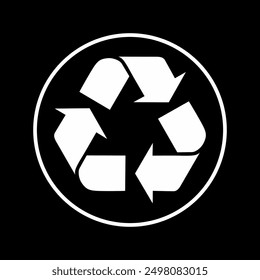 3R Sign, Reduce, Reuse, Recycle Icon Symbol, can use for Pictogram, Apps, Website, Environmental Poster Theme, Logo Gram, Label, Mark or Graphic Design Element. Vector Illustration