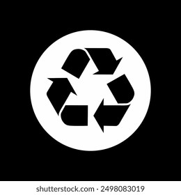 3R Sign, Reduce, Reuse, Recycle Icon Symbol, can use for Pictogram, Apps, Website, Environmental Poster Theme, Logo Gram, Label, Mark or Graphic Design Element. Vector Illustration