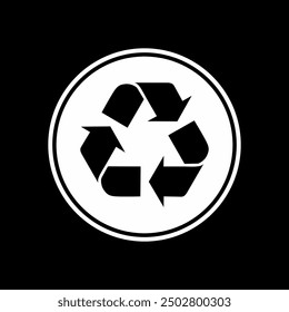 3R Sign, Reduce, Reuse, Recycle Icon Symbol, can use for Pictogram, Apps, Website, Environmental Poster Theme, Logo Gram, Label, Mark or Graphic Design Element. Vector Illustration