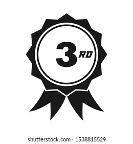 3rd champion badge for success in competition