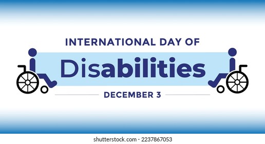 3rd December International Disability Day Illustration