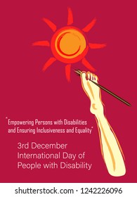 3rd December world handicapped day 