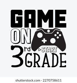 3rd Grade Svg Game On 3rd Grade Svg Back to School