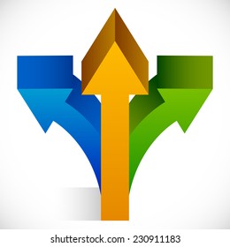 3-way arrows