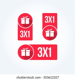 3x1 Labels