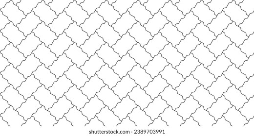 3x2 Zig zag paving blocks. Seamless interlocking herringbone brick vector texture. Subway tiles pattern. Modern digital resource idea.
