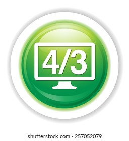 4 / 3 display icon