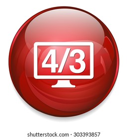 4 / 3 display icon