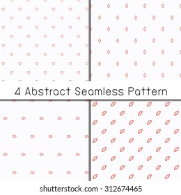 4 abstract seamless pattern