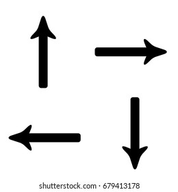 4 Arrows Icon