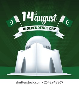 4 agosto Feliz Dia da Independência Dia do Paquistão