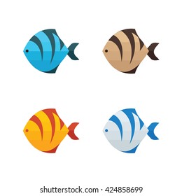 4 color Tiger fish
