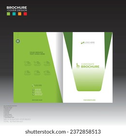 4 colored vector brochure cover design for corporate and any company use