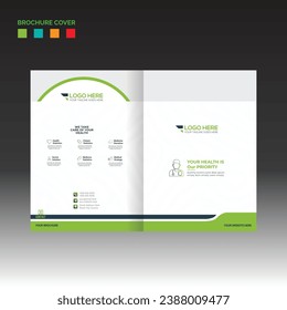 Diseño de portada de vectores de color para uso corporativo y de cualquier empresa