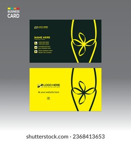 4 colored vector business card design for corporate and any company use