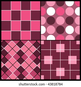 4 Colorful Abstract Backgrounds