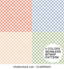 4 COLORS SEAMLESS BITMAP PATTERN_19.eps