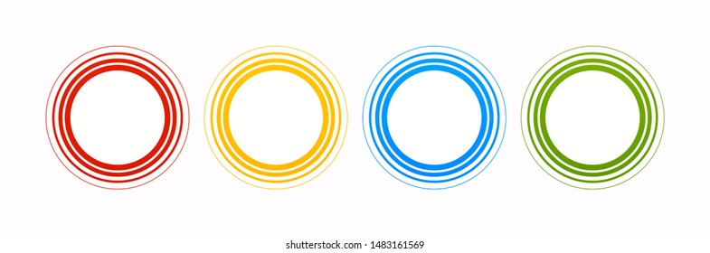 4 components chart make up something. Modern business circle infographics four options banner. Vector layout piece chart workflow. 4 piece diagram number component. Four step up options for web design