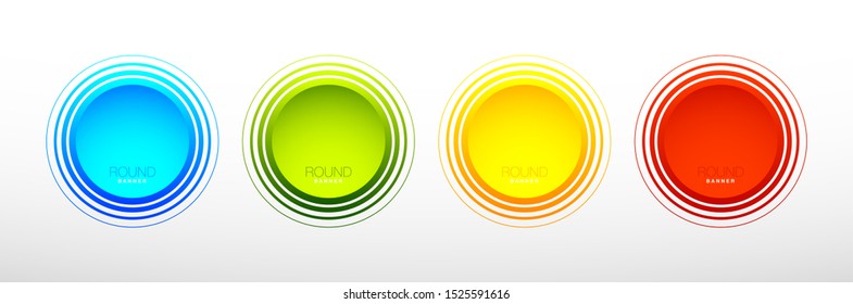 4 components chart make up something. Modern business circle infographics four options banner. Vector layout piece chart workflow. 4 piece diagram number component. Four step up options for web design
