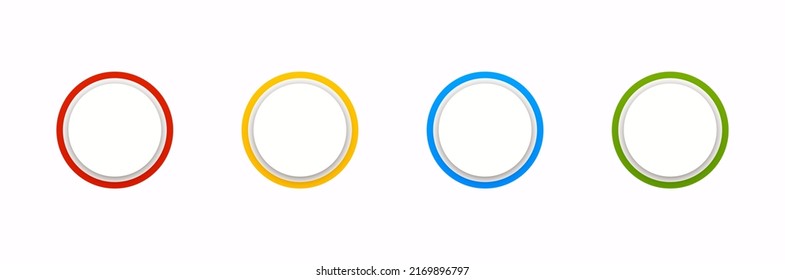 4 components chart make up something. Modern business circle infographics four options banner. Vector layout piece chart workflow. 4 piece diagram number component. Four step up options for web design