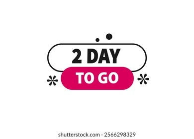 4 day to go, or to go sale countdown vector symbol, clock, time,  background, template 4 day to go, countdown, sticker, left banner, business, sale, label button
