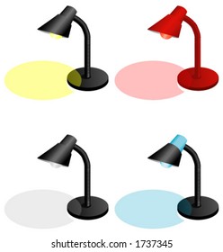 4 desk lamps completely adaptable to your own taste and needs