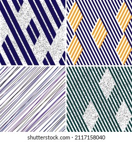 4 different vector patterns in the same package(eps). One pattern is paid and 3 are free (white dividing lines)