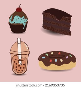 4 of dilicious dessert lover