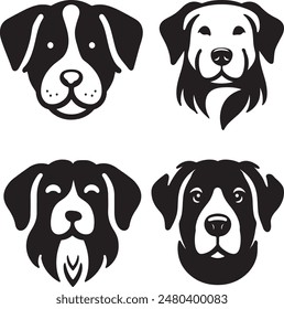 4 DOG Bundle vector design