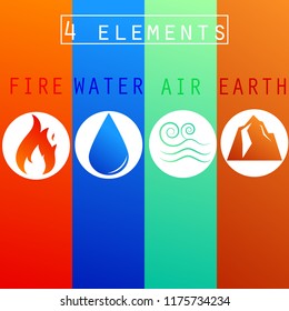 4 element symbol,