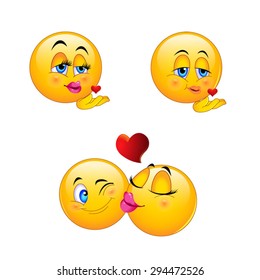 4 Emoji Smiley Faces svg