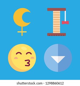 4 face icons with cat and lilith in this set