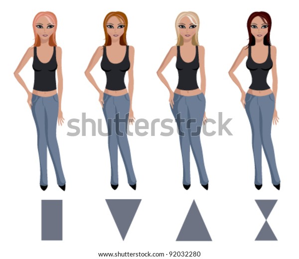 ladies figure types