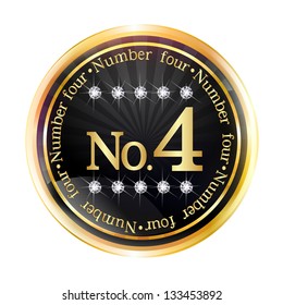 4 Gold Frame