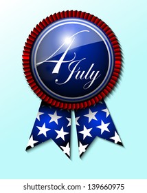 4 July ribbon