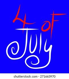 4 of july text