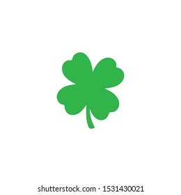 4 Leaf Clover Light Green Color