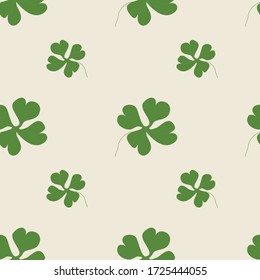 4 leaf clover pattern as a vector file,
lucky trees, lucky plant