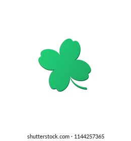 4  leaf clover vector four-leaf luck clover 