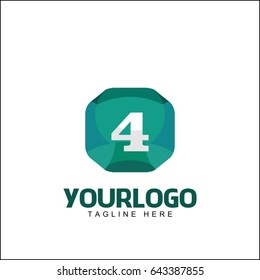 4 Letter Brand Design. Real Estate , Property and Construction Logo design for business corporate sign . Vector Logo .