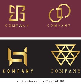 4 logo design for the company