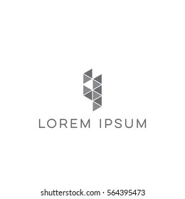 4 logo vector grey