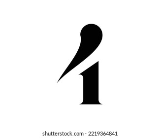 4 number creative design vector template