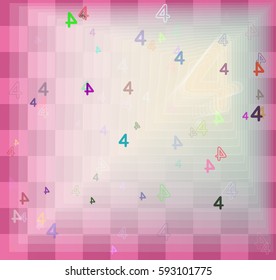 4 Number elements art