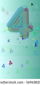 4 Number pattern idea