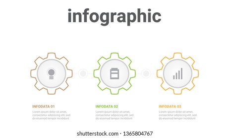 4 option design infographic template icon can be used for web,education,presentation,banner.Business concept.Vector illustration.