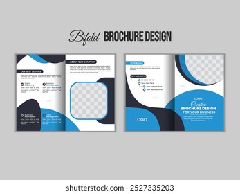 4 pages company profile brochure template. Modern corporate brochure template.
