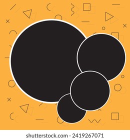 4 photo collage template. vector illustration, new collections