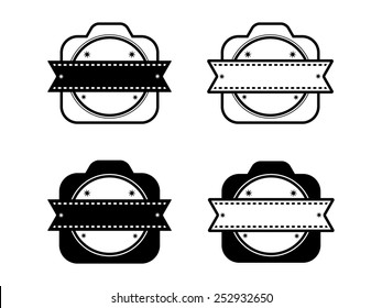 4 Photography/Camera Badges.