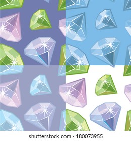 4 piece crystal pattern set 2